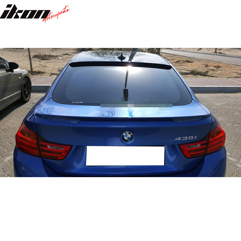 Fits 14-18 F36 4 Series Gran Rear Trunk Spoiler Wing