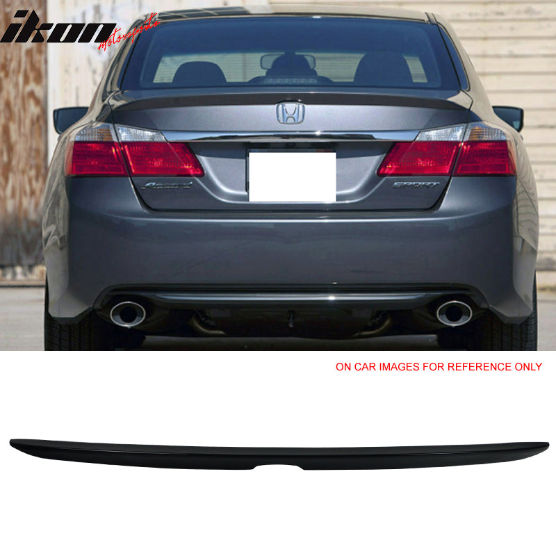 2013-2017 Honda Accord Sedan #NH731P Crystal Black Pearl Trunk Spoiler