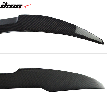 Fits 07-13 BMW E82 1 Series M4 Style Carbon Fiber CF Rear Trunk Spoiler Wing Lip