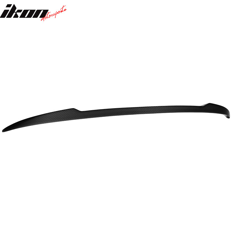 Fits 14-18 Benz W117 CLA-Class Trunk Spoiler V Style Carbon Fiber Rear Boot Wing