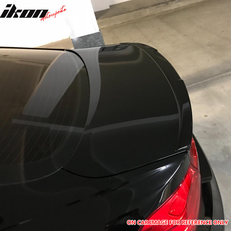 Fits 14-16 BMW 4 Series F32 M4 Style Unpainted Rear Trunk Spoiler - ABS