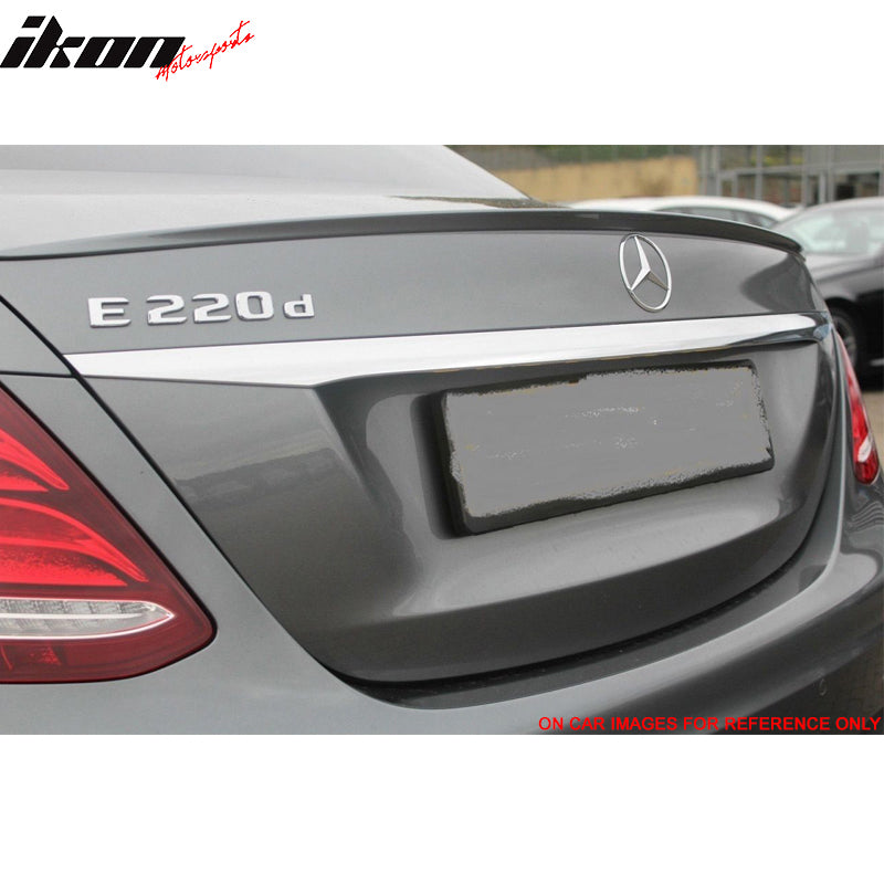 17-23 Benz E Class W213 Sedan 4Dr OE Factory Trunk Spoiler - ABS