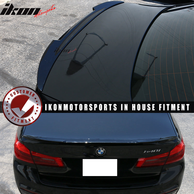 17-23 5 Series G30 Sedan M4 V Style Trunk Spoiler