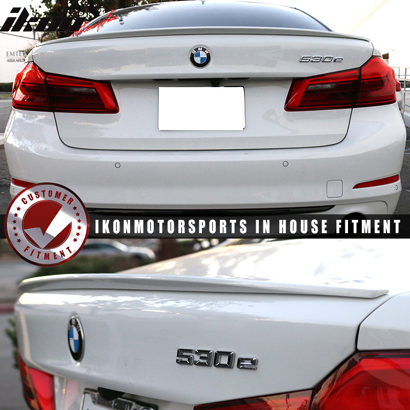 17-23 BMW G30 Sedan 4Dr M5 Performance Style Trunk Spoiler