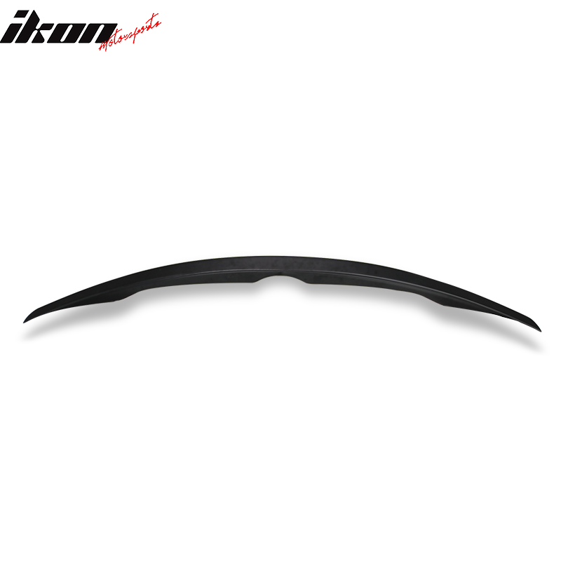 Trunk Spoiler Compatible With 2014-2024 Infiniti Q50 Sedan, Factory Style Unpainted ABS Rear Trunk Wing Deck Lid by IKONMOTORSPORTS