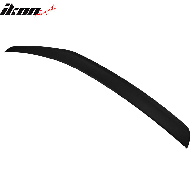 Fits 10-16 Benz E-Class W212 Sedan AMG Style Matte Black Rear Trunk Spoiler Wing