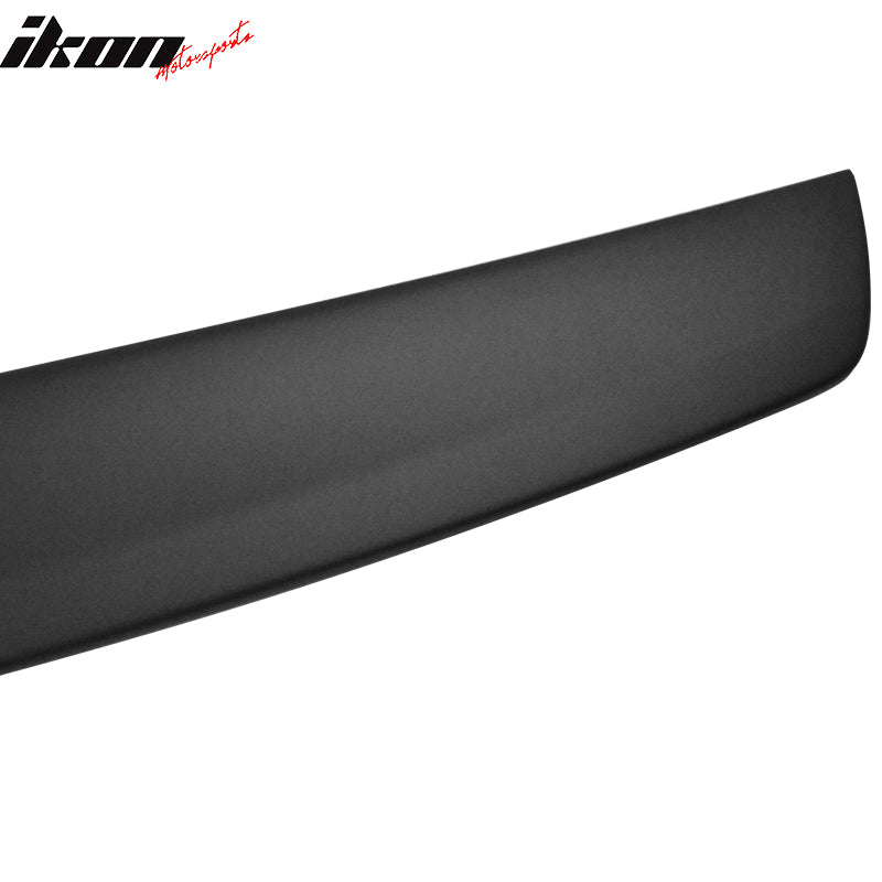 Fits 10-16 Benz E-Class W212 Sedan AMG Style Matte Black Rear Trunk Spoiler Wing