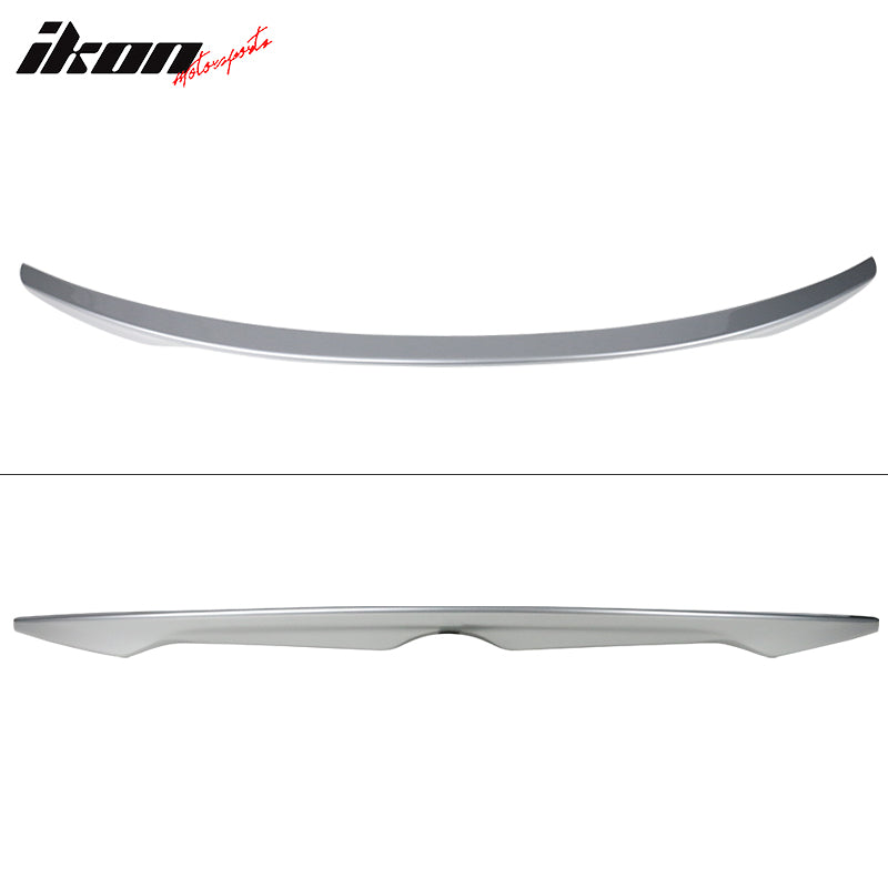 Fits 14-24 Infiniti Q50 OE Style Trunk Spoiler ABS #K23 Liquid Platinum Metallic