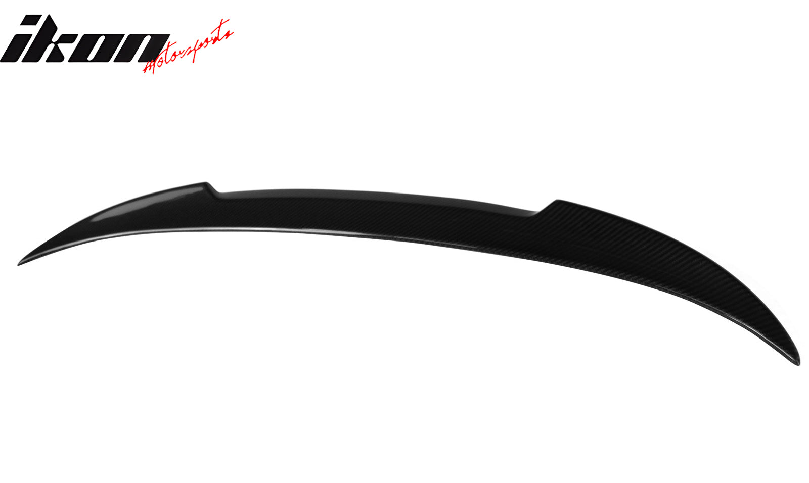 Fits 06-11 BMW E90 3-Series 4Dr V Style Carbon Fiber CF Rear Trunk Spoiler Wing