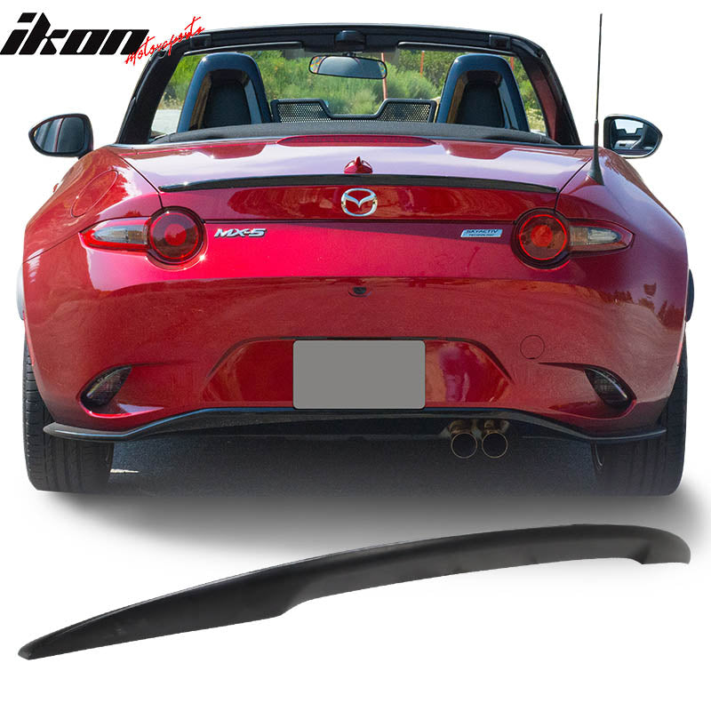 2016-2023 Mazda MX-5 Miata Performance Style Trunk Spoiler Wing ABS