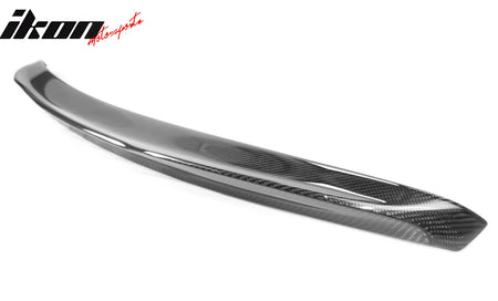 Fits 07-13 Benz W221 S-Class Trunk Spoiler V Style Carbon Fiber Rear Boot Wing