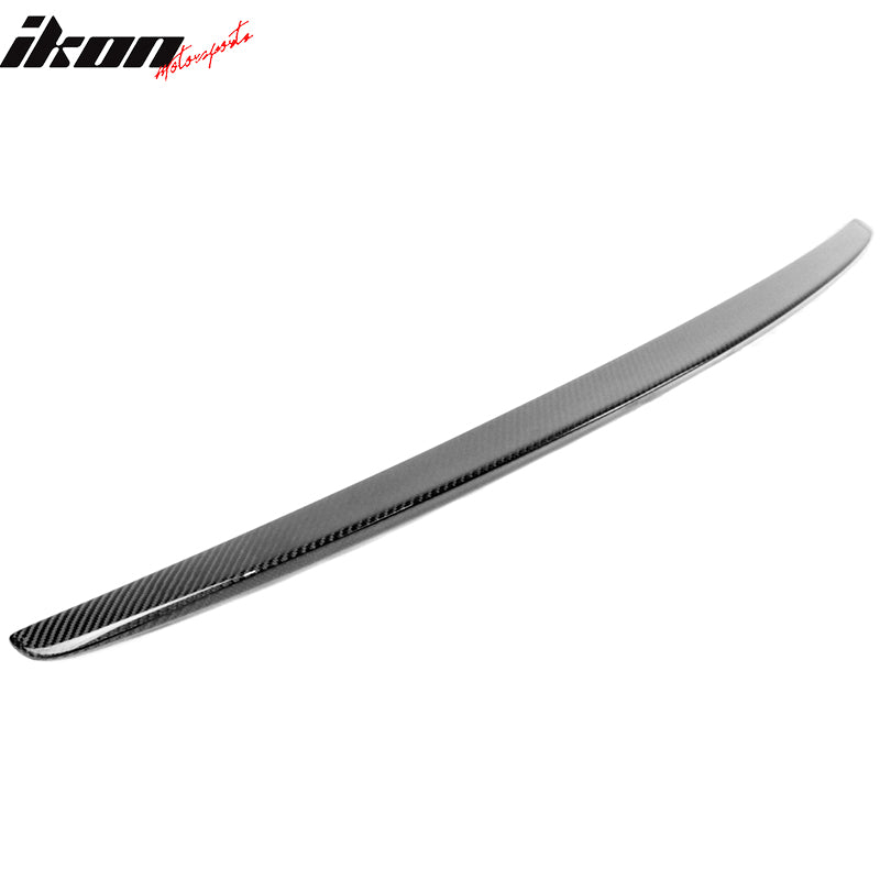 Fits 14-20 Benz W222 S-Class OE Style Trunk Spoiler Carbon Fiber Rear Boot Wing