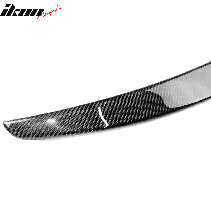 Fits 14-20 Benz W222 S-Class OE Style Trunk Spoiler Carbon Fiber Rear Boot Wing