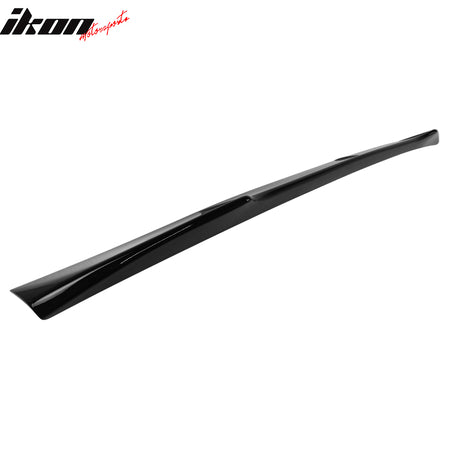 Fits 15-21 Subaru WRX STI V2 Style Gloss Black Add On Trunk Spoiler Gurney Flap