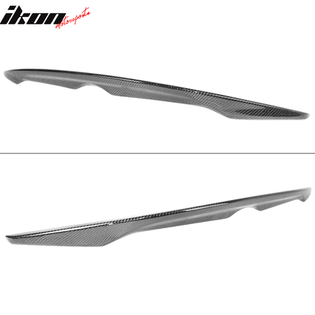 Fits 14-24 Infiniti Q50 Sedan OE Factory Trunk Spoiler - Carbon Fiber (CF)