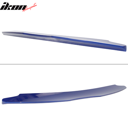 Fits 15-21 Subaru WRX STI 4DR Sedan Painted Blue #K7X Rear Trunk Spoiler Lip ABS