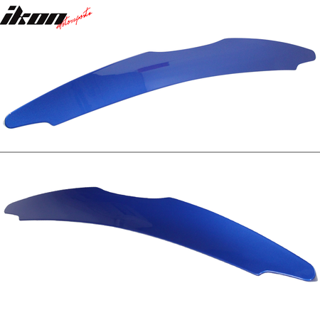 Fits 15-21 Subaru WRX STI 4DR Sedan Painted Blue #K7X Rear Trunk Spoiler Lip ABS