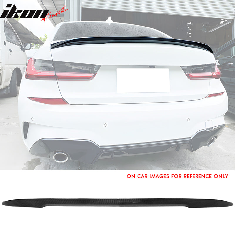 2019-23 BMW G20 3-Series Performance Style Trunk Spoiler Carbon Fiber