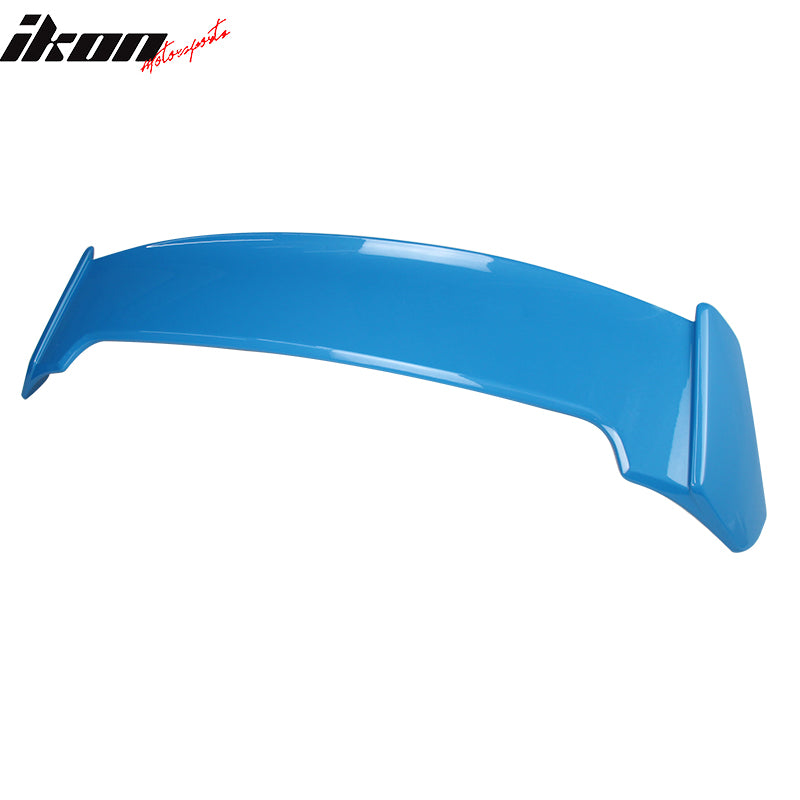 Fits 19-24 Toyota Corolla Auris B Style Roof Spoiler Rear Window Visor #8W9 Cyan