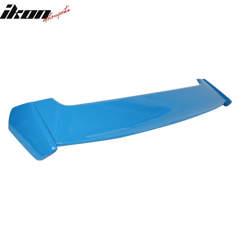 Fits 19-24 Toyota Corolla Auris B Style Roof Spoiler Rear Window Visor #8W9 Cyan