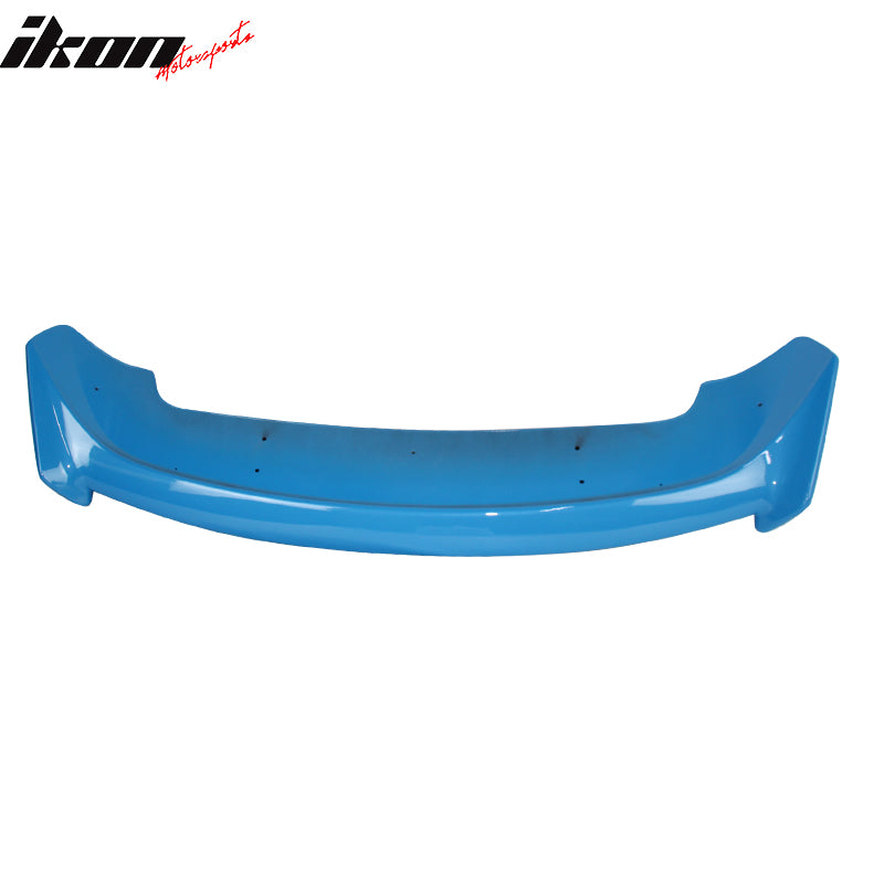 Fits 19-24 Toyota Corolla Auris B Style Roof Spoiler Rear Window Visor #8W9 Cyan