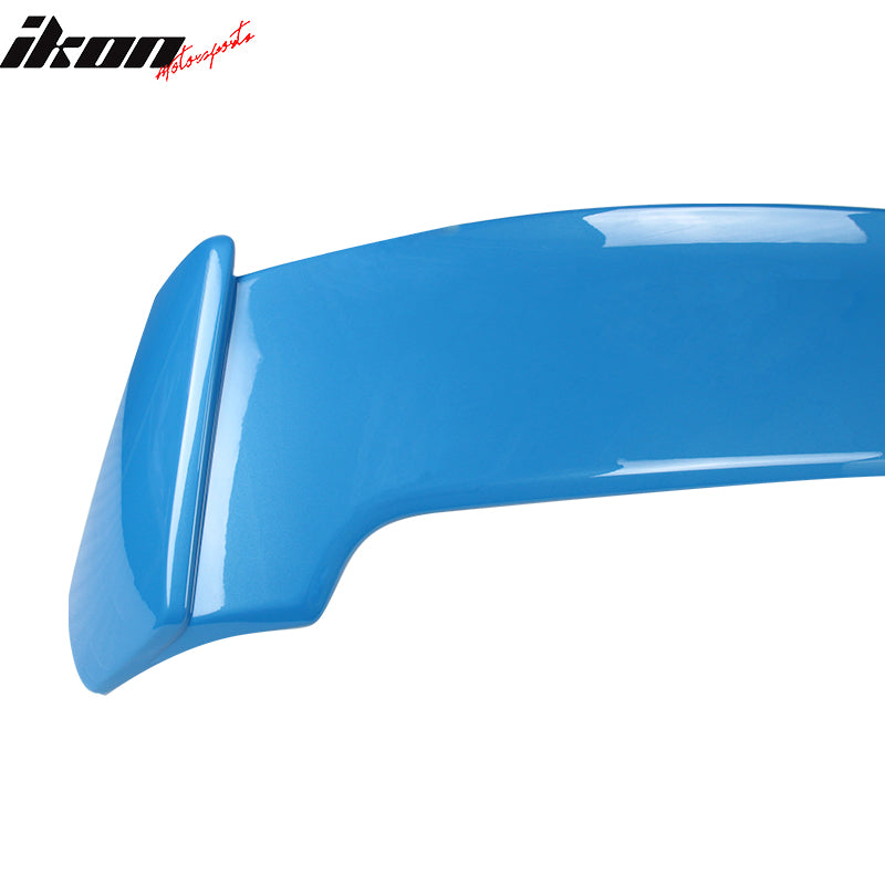 Fits 19-24 Toyota Corolla Auris B Style Roof Spoiler Rear Window Visor #8W9 Cyan