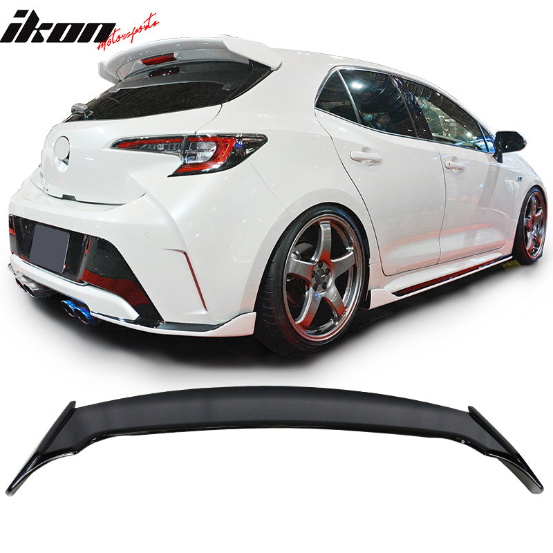 2019-2024 Corolla Hatchback #218 Attitude Black Metallic Roof Spoiler