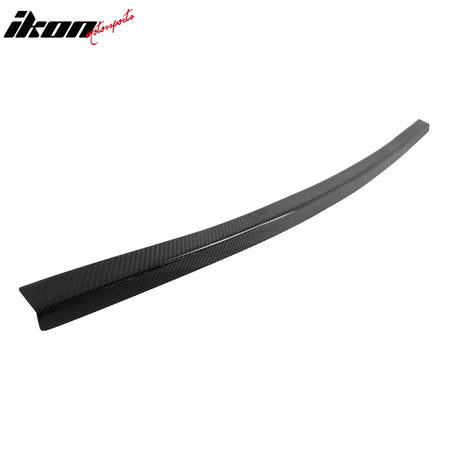 Trunk Add On Gurney Flap Spoiler Fits 15-21 Subaru WRX STI Style Carbon Fiber CF