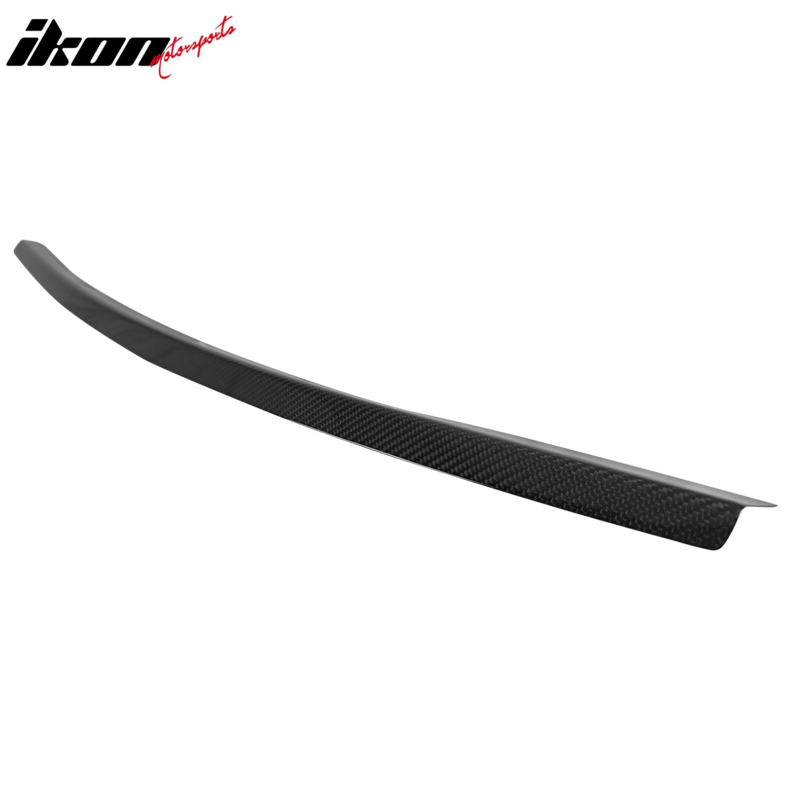 Trunk Add On Gurney Flap Spoiler Fits 15-21 Subaru WRX STI Style Carbon Fiber CF