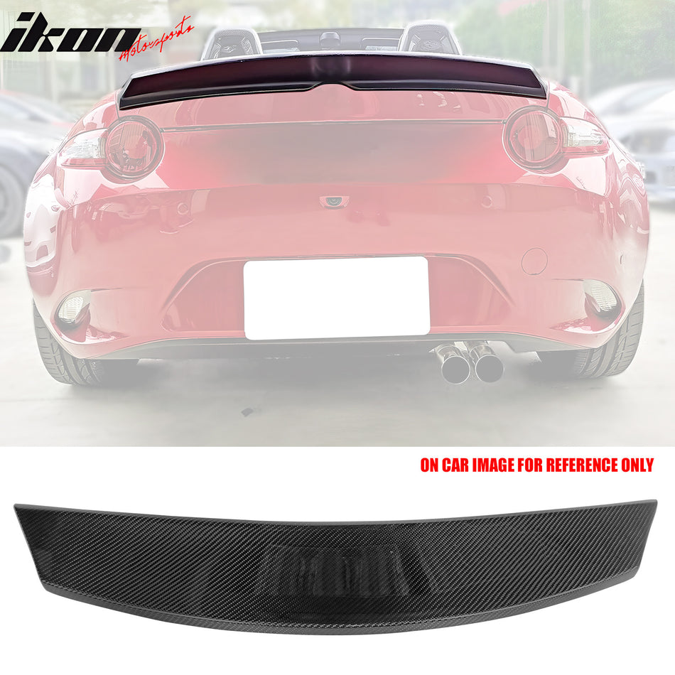 2016-2023 Mazda MX-5 Miata 4th ND Trunk Spoiler Carbon Fiber Rear Wing