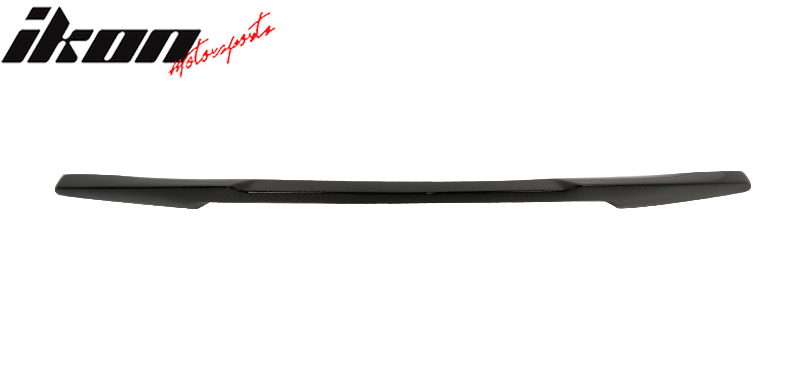 Fits 17-22 Infiniti Q60 2nd CV37 Trunk Spoiler M4 Style Carbon Fiber Rear Wing