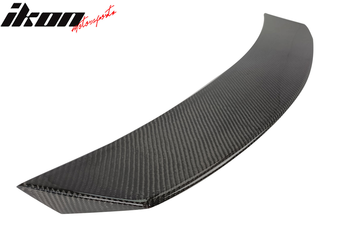 Fits 16-23 Mazda MX-5 Miata ND 4th Trunk Spoiler V Style Carbon Fiber Rear Wing