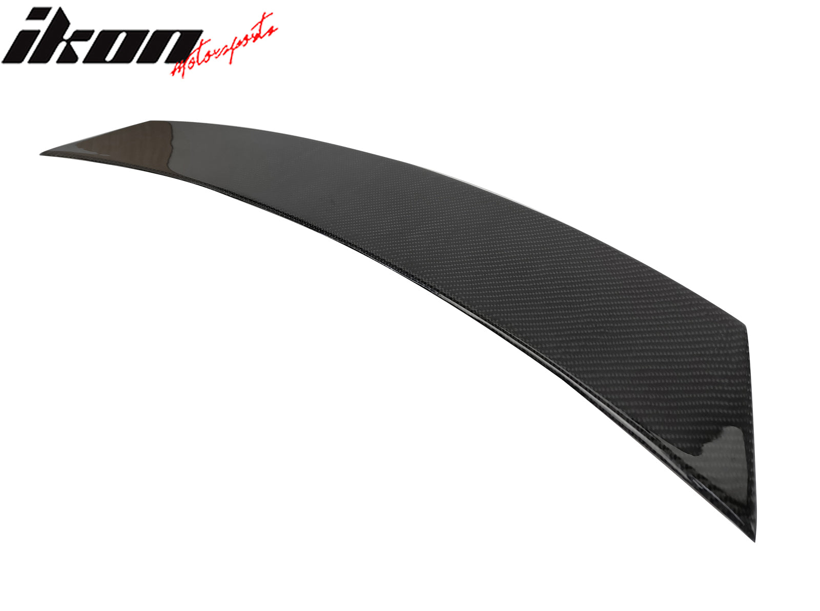 Fits 16-23 Mazda MX-5 Miata ND 4th Trunk Spoiler V Style Carbon Fiber Rear Wing