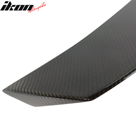 Fits 16-23 Mazda MX-5 Miata ND 4th Trunk Spoiler V Style Carbon Fiber Rear Wing