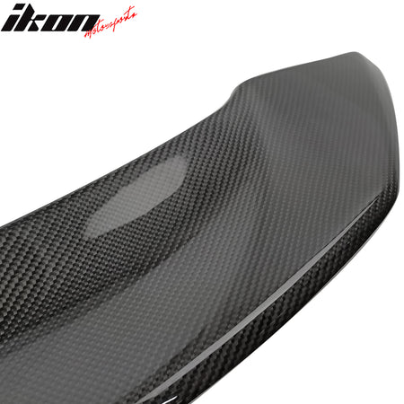 Fits 17-23 Tesla Model 3 Fastback Trunk Spoiler S Style Carbon Fiber Rear Wing