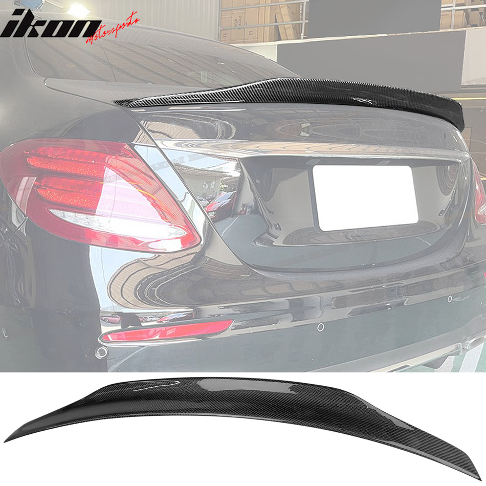 2017-2023 Benz W213 E-Class Trunk Spoiler PSM Style Carbon Fiber Wing