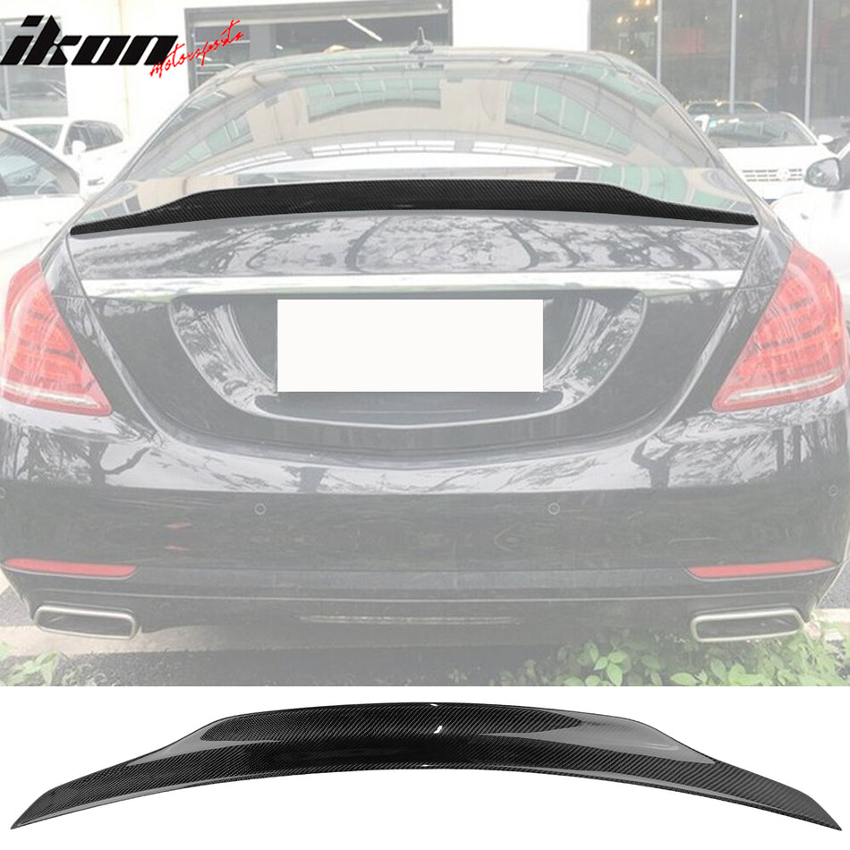 2014-2020 Benz W222 S-Class Trunk Spoiler PSM Style Carbon Fiber Wing