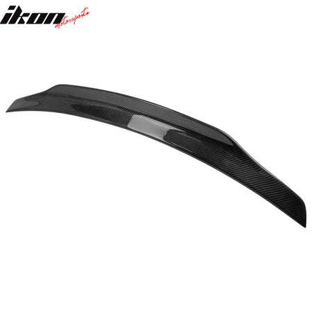 Fits 14-20 Benz W222 S Class PSM Style Carbon Fiber CF Rear Trunk Spoiler Wing