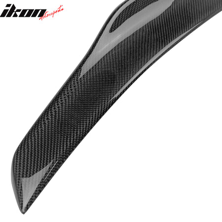 Fits 14-20 Benz W222 S Class PSM Style Carbon Fiber CF Rear Trunk Spoiler Wing