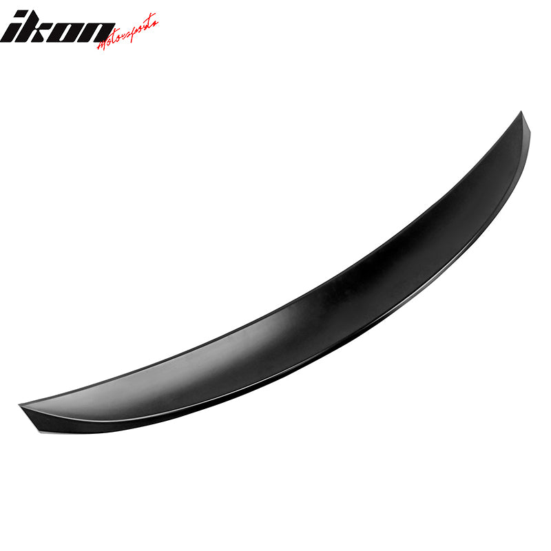 IKON MOTORSPORTS, Trunk Spoiler Compatible With 2017-2021 Honda Civic 10th Gen 5-Door Hatchback, Spoiler Wing Lip P Style ABS