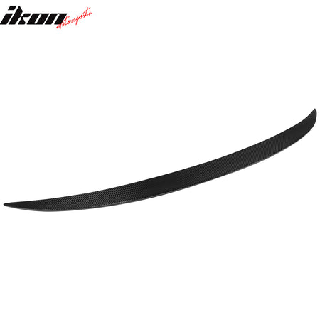 Fits 07-13 BMW E82 1-Series Trunk Spoiler Performance Matte Carbon Fiber Wing