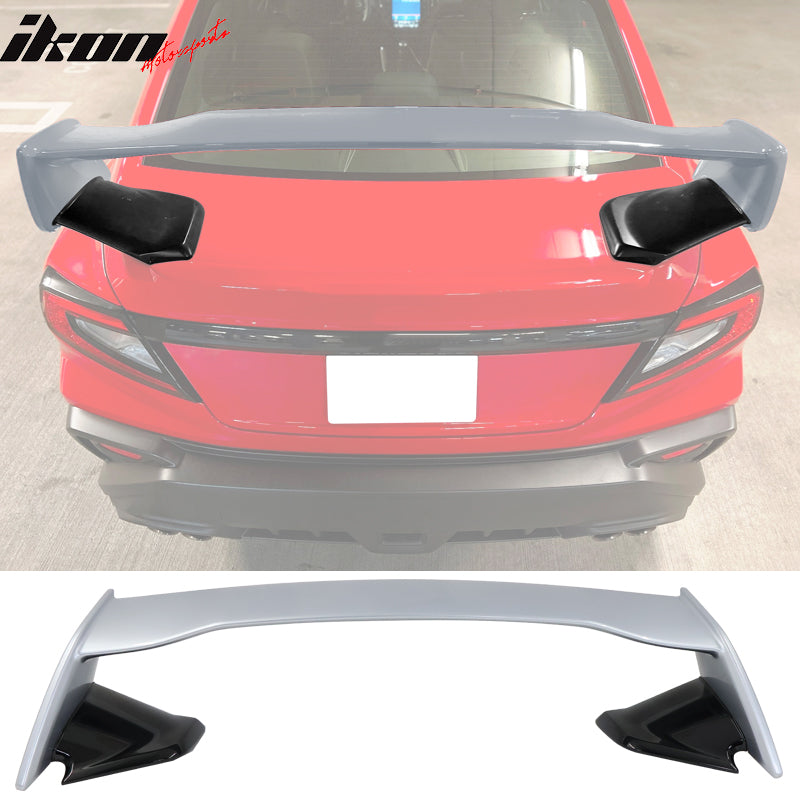 Fits 22-24 Subaru WRX 5th V Style ABS Rear Trunk Spoiler Wing