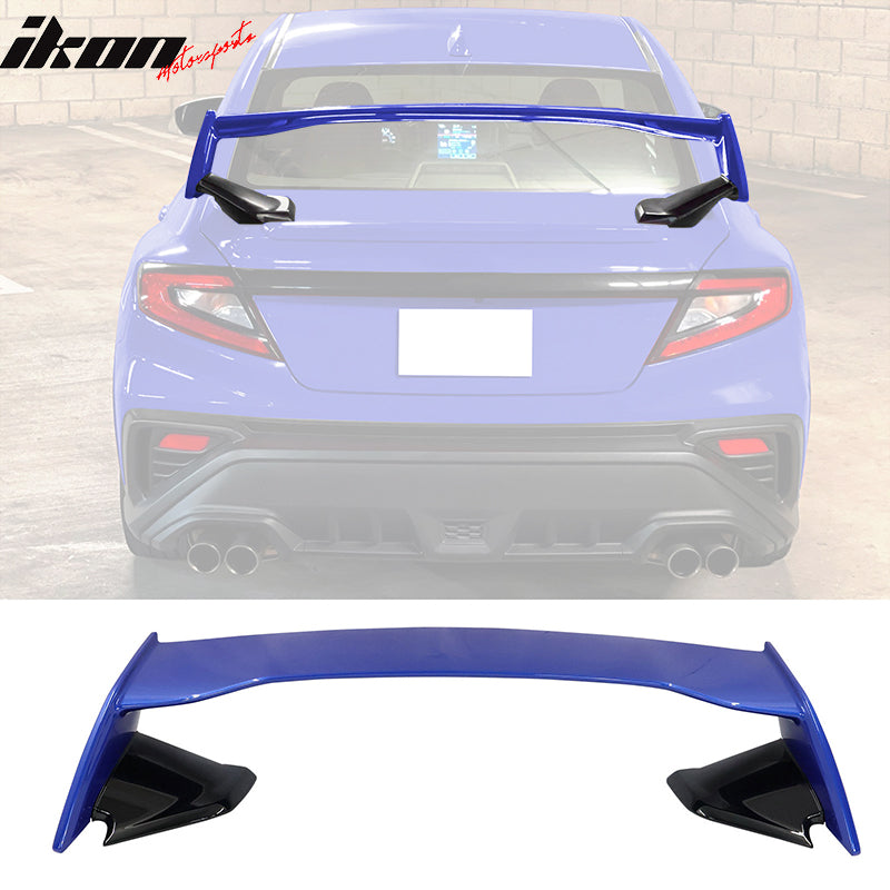 Fits 22-24 Subaru WRX 5th V Style ABS Rear Trunk Spoiler Wing