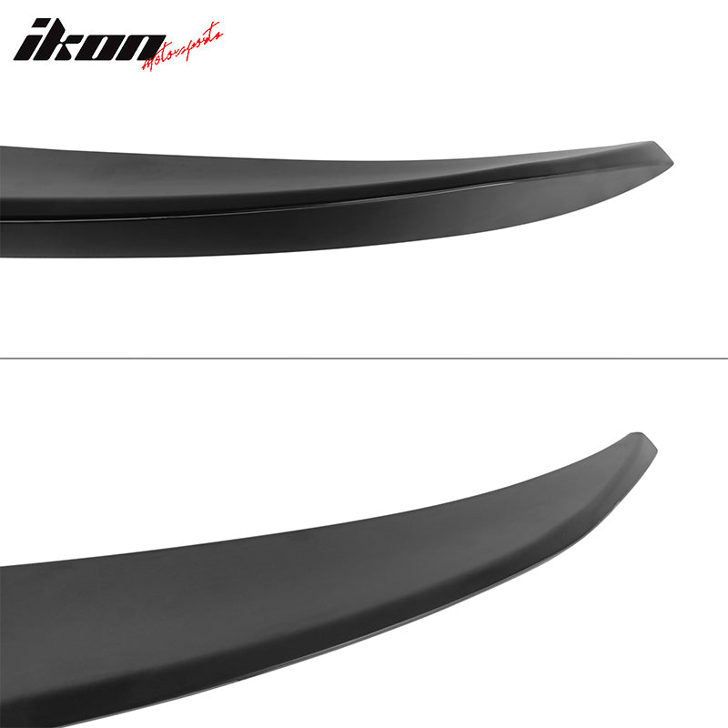 Fits 20-24 Tesla Model Y Rear Trunk Spoiler A Style Tail Lip Wing Trim