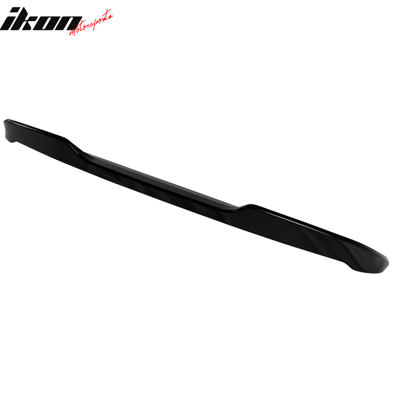 Fits 22-24 Subaru WRX V2 Style Trunk Spoiler Painted #D4S Crystal Black Silica