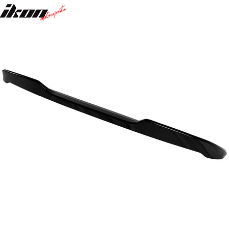 Fits 22-24 Subaru WRX V2 Style Trunk Spoiler Painted #D4S Crystal Black Silica