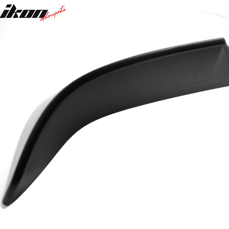 Fits 14-16 Toyota Yaris Hatchback 4Dr TRD Style Roof Spoiler Painted #202 Black