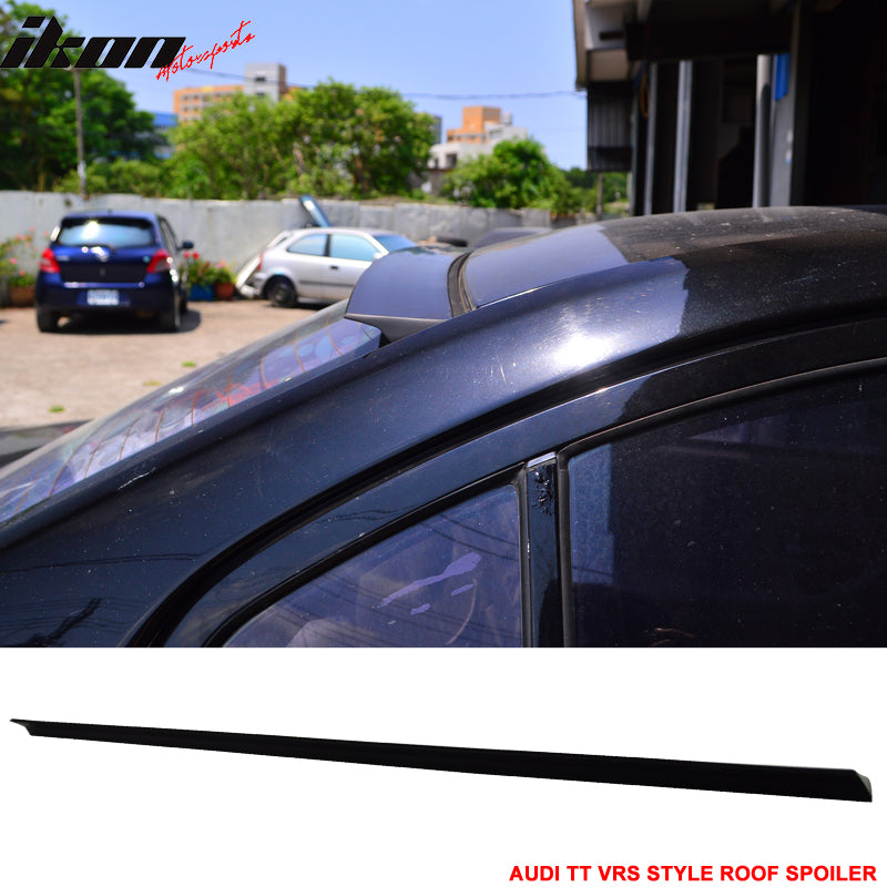 1999-2006 Audi TT 8N VRS Style Unpainted Black Roof Spoiler PUF