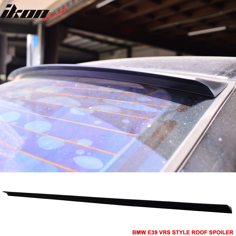 1997-2003 BMW E39 VRS Style Unpainted Black Roof Spoiler PUF