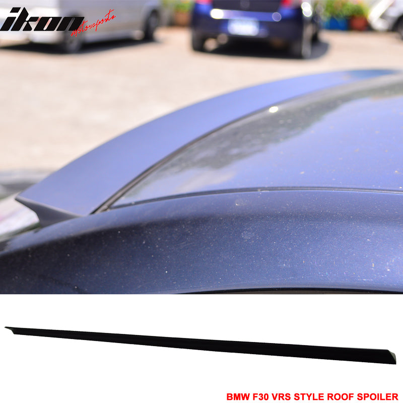 2012-2018 BMW 3 Series F30 4Dr VRS Style Unpainted Roof Spoiler PUF